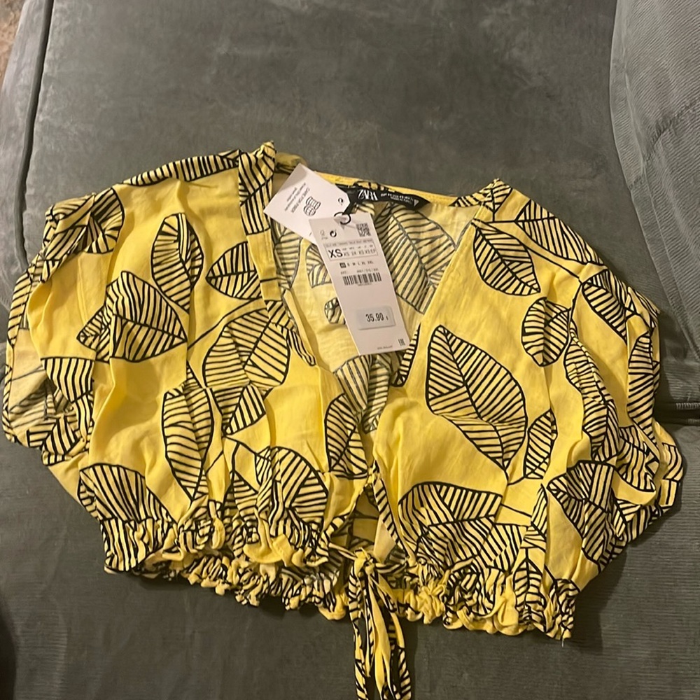 Zara two piece outfit , top and skirt